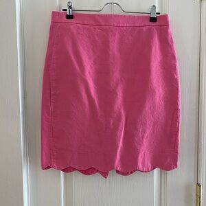 J. Crew Factory Pink Skirt